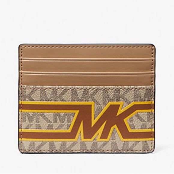 MICHAEL KORS Cooper Graphic Logo Tall Card Case - Picture 2 of 3